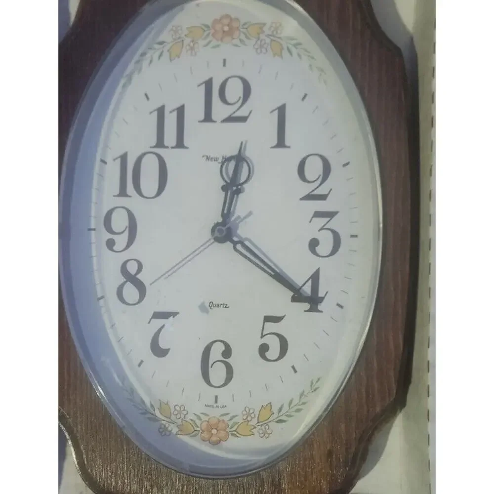 new haven clock company quartz Wall Clock New In Box